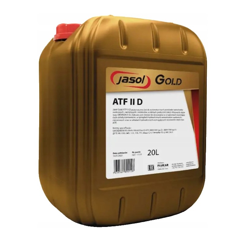 Олива трансмісійна JASOL GOLD ATF II D - 20 л